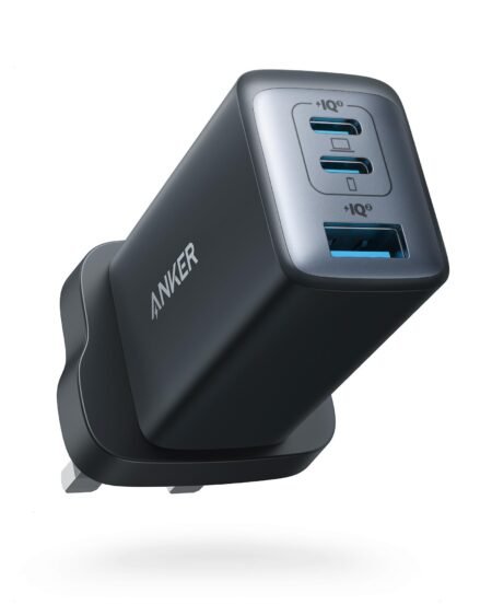 Anker - Charger-65W, 3-Port Fast Charger .