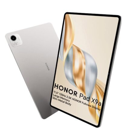 HONOR Pad X9a Wi-Fi Tablet 11.5" 120Hz Display, 8GB RAM + 128GB Storage, Android 15, Snapdragon 685, 8300mAh Battery, 35W Fast Charging, Stylus Support, Grey (2025 Model) + FREE Protective Flip Cover